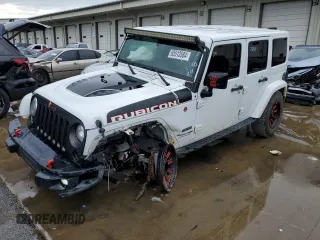 2018 Jeep Wrangler JK Unlimited Rubicon with VIN 1C4BJWFG8JL867448, listed as a Copart auction lot 65513584 with 109,440 mi miles and Salvage Title. Bid and sale history available at carsss.com. Image 1.