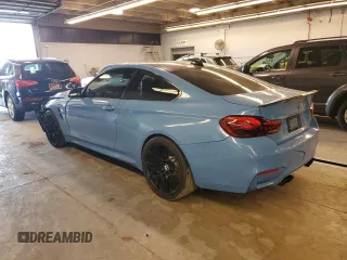 2018 BMW M4 with VIN WBS4Y9C56JAC86367, listed as a Copart auction lot 54995374 with 85,280 mi miles and Salvage Title. Bid and sale history available at carsss.com. Image 2.