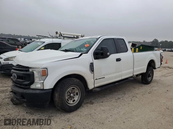 2022 Ford F-250 with VIN 1FT8X2AT1NEE17009, listed as a Copart auction lot 43755805 with Not provided miles and Salvage title. Bid and sale history available at DreamBid. Image 2.