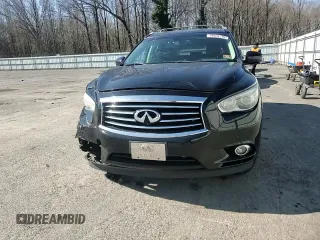2013 Infiniti JX35 with VIN 5N1AL0MM0DC332268, listed as a Copart auction lot 48032795 with 150,219 mi miles and Salvage Title. Bid and sale history available at DreamBid. Image 12.