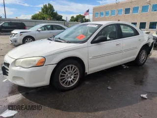 2005 Chrysler Sebring with VIN 1C3EL66R55N613235, listed as a Copart auction lot 60502475 with 117,889 mi miles and Salvage title. Bid and sale history available at DreamBid. Image 1.