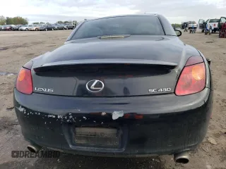 2003 Lexus SC with VIN JTHFN48Y530045385, listed as a Copart auction lot 72208434 with 211,684 mi miles and Salvage Title. Bid and sale history available at carsss.com. Image 6.