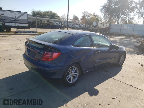 2002 Mercedes-Benz C 230/260/280/320 with VIN WDBRN47J12A366673, listed as a Copart auction lot 83249444 with 118,241 mi miles and Salvage Title. Bid and sale history available at DreamBid. Image 3.