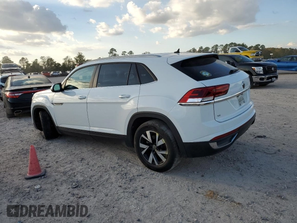 2020 Volkswagen Atlas SE with VIN 1V23C2CA4LC201230, listed as a Copart auction lot 82494594 with 47,880 mi miles and Salvage title. Bid and sale history available at DreamBid. Image 2.