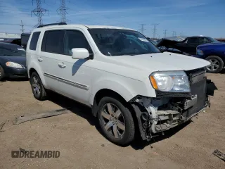 2013 Honda Pilot Touring with VIN 5FNYF4H94DB015989, listed as a Copart auction lot 52565905 with 108,152 mi miles and Salvage Title. Bid and sale history available at DreamBid. Image 4.