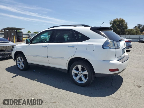 2008 Lexus RX 350 with VIN 2T2HK31U58C060532, listed as a Copart auction lot 57001025 with 246,293 mi miles and Clean Title. Bid and sale history available at DreamBid. Image 2.
