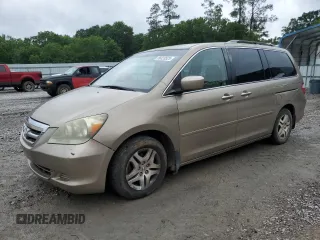 2006 Honda Odyssey EX-L z VIN 5FNRL38706B024908, wystawiony jako Copart lot #56828525 z przebiegiem 188 838 mil mil oraz Szkoda całkowita • Salvage title. Historia ofert i sprzedaży dostępna na DreamBid. Obrazek 1.