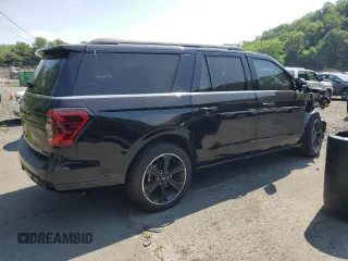 2024 Ford Expedition Max Limited with VIN 1FMJK2A83REB14942, listed as a Copart auction lot 62335885 with 9,928 mi miles and Salvage title. Bid and sale history available at DreamBid. Image 3.