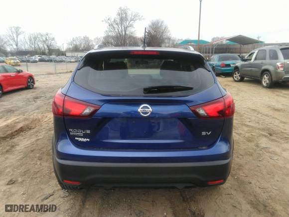 2018 Nissan Rogue Sport S with VIN JN1BJ1CP7JW151343, listed as a IAAI auction lot 41765611 with 61,118 mi miles. Bid and sale history available at carsss.com. Image 16.