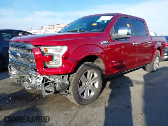 2015 Ford F-150 XLT with VIN 1FTEW1EG5FFA67151, listed as a IAAI auction lot 41550457 with 133,401 mi miles and . Bid and sale history available at DreamBid. Image 2.