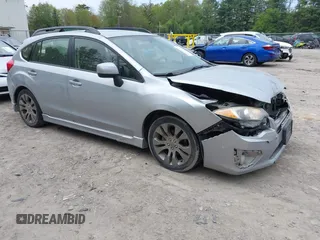 2013 Subaru Impreza Special Sports Premium z VIN JF1GPAL69D2866229, wystawiony jako IAAI lot #42275741 z przebiegiem 118 578 mil mil oraz . Historia ofert i sprzedaży dostępna na DreamBid. Obrazek 1.