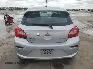 2019 Mitsubishi Mirage ES z VIN ML32A3HJ6KH004243, wystawiony jako Copart lot #50917445 z przebiegiem 56 220 mil mil oraz Czysty tytuł • Clean title. Historia ofert i sprzedaży dostępna na DreamBid. Obrazek 6.
