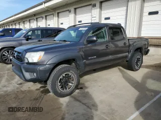 2014 Toyota Tacoma PreRunner with VIN 5TFJX4GN6EX028523, listed as a Copart auction lot 54133725 with 195,990 mi miles and Salvage title. Bid and sale history available at DreamBid. Image 1.