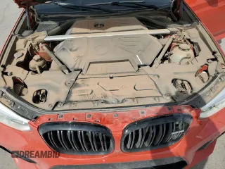 2020 BMW X3 M Competition with VIN 5YMTS0C07LLT11082, listed as a Copart auction lot 50587255 with 64,948 mi miles and Salvage Title. Bid and sale history available at carsss.com. Image 12.