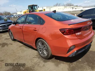 2024 Kia Forte GT-Line with VIN 3KPF54AD1RE734977, listed as a Copart auction lot 52178585 with 12,196 mi miles and Salvage Title. Bid and sale history available at carsss.com. Image 2.