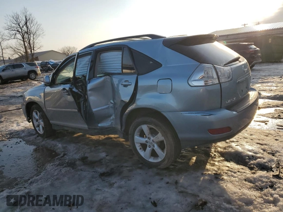 2007 Lexus RX 350 with VIN 2T2HK31U47C018559, listed as a Copart auction lot 48713435 with Not Provided miles and Salvage Title. Bid and sale history available at DreamBid. Image 2.