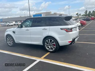 2018 Land Rover Range Rover Sport HSE Dynamic with VIN SALWV2SV3JA698608, listed as a Copart auction lot 64762835 with 46,107 mi miles and Clean title. Bid and sale history available at DreamBid. Image 3.