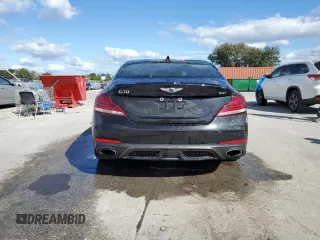 2019 Genesis G70 3.3T Advanced with VIN KMTG34LE4KU034332, listed as a Copart auction lot 76933854 with 72,160 mi miles and Non Repairable. Bid and sale history available at carsss.com. Image 6.
