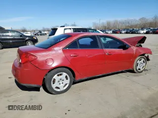 2006 Pontiac G6 6-Cyl with VIN 1G2ZG558864258707, listed as a Copart auction lot 48946375 with 0 mi miles and Salvage Title. Bid and sale history available at carsss.com. Image 3.