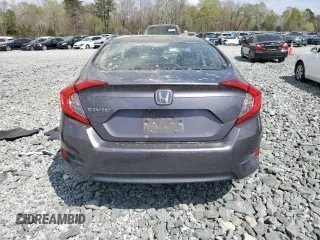 2017 Honda Civic Sedan LX with VIN 2HGFC2F5XHH571696, listed as a Copart auction lot 51995845 with 119,195 mi miles and Salvage Title. Bid and sale history available at carsss.com. Image 6.