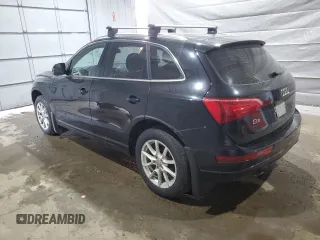 2012 Audi Q5 Premium Plus with VIN WA1LFAFP9CA062396, listed as a Copart auction lot 59847375 with 125,558 mi miles and Salvage title. Bid and sale history available at DreamBid. Image 2.