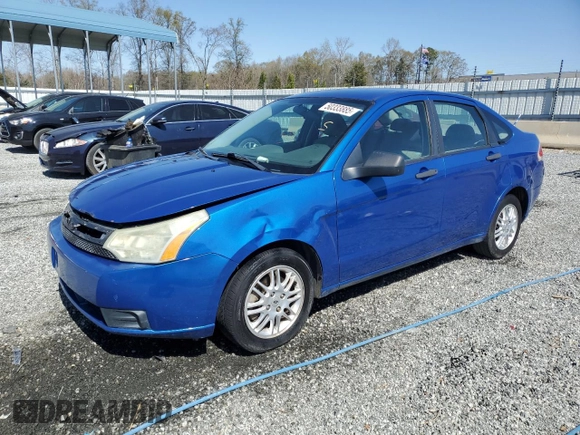 2011 Ford Focus SE with VIN 1FAHP3FN4BW132624, listed as a Copart auction lot 50333885 with 192,926 mi miles and Salvage Title. Bid and sale history available at carsss.com. Image 1.