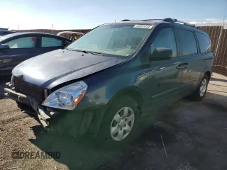 2008 Kia Sedona LX with VIN KNDMB233286198845, listed as a Copart auction lot 65081444 with 96,161 mi miles and Salvage Title. Bid and sale history available at carsss.com. Image 1.