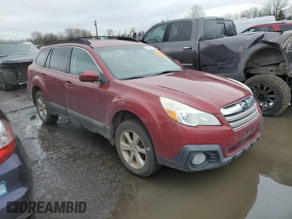 2014 Subaru Outback Premium with VIN 4S4BRBCCXE3208324, listed as a Copart auction lot 45518065 with 187,690 mi miles and Salvage Title. Bid and sale history available at DreamBid. Image 4.