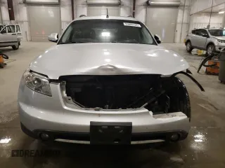 2008 Infiniti FX z VIN JNRAS08WX8X204671, wystawiony jako Copart lot #55889105 z przebiegiem 161 897 mil mil oraz Szkody całkowita. Historia ofert i sprzedaży dostępna na DreamBid. Obrazek 5.