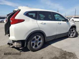 2017 Honda CR-V EX-L with VIN 2HKRW1H85HH503835, listed as a Copart auction lot 50375315 with 66,089 mi miles and Salvage Title. Bid and sale history available at carsss.com. Image 3.