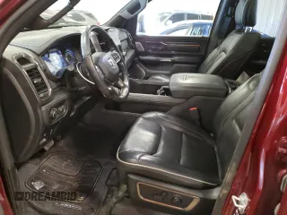 2021 Ram 1500 Limited with VIN 1C6SRFHT9MN501081, listed as a Copart auction lot 56568305 with 201,899 mi miles and Non repairable. Bid and sale history available at DreamBid. Image 7.