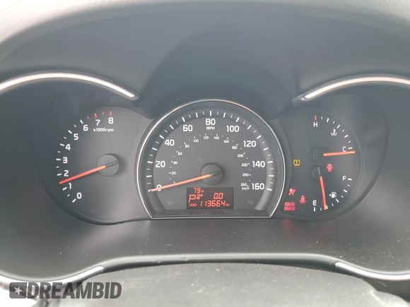 2014 Kia Sorento LX with VIN 5XYKTDA6XEG531461, listed as a Copart auction lot 55732495 with 113,664 mi miles and Clean Title. Bid and sale history available at carsss.com. Image 9.