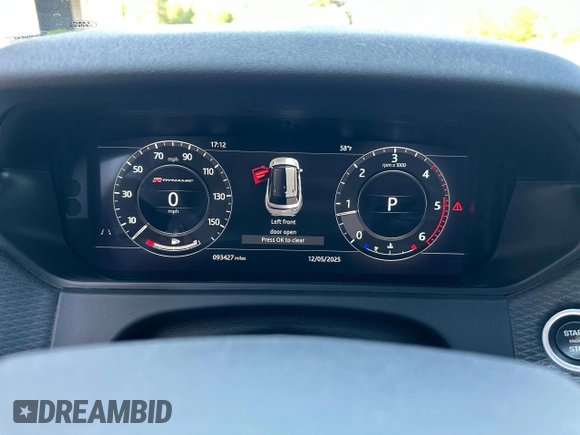 2018 Land Rover Range Rover Velar R-Dynamic SE with VIN SALYL2RN3JA723642, listed as a Copart auction lot 56981635 with 93,427 mi miles and Clean Title. Bid and sale history available at DreamBid. Image 8.