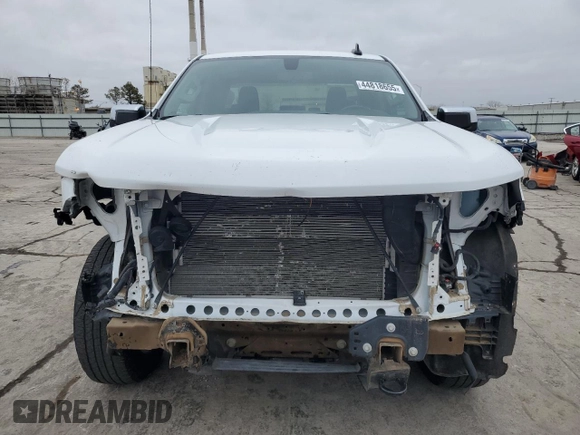 2021 Chevrolet Silverado 1500 LT with VIN 1GCRYDED0MZ108834, listed as a Copart auction lot 44818655 with 43,207 mi miles and Salvage Title. Bid and sale history available at DreamBid. Image 5.