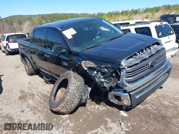 2014 Toyota Tundra 4WD Truck SR5 with VIN 5TFDW5F15EX337114, listed as a IAAI auction lot 41734727 with 209,163 mi miles. Bid and sale history available at carsss.com. Image 1.