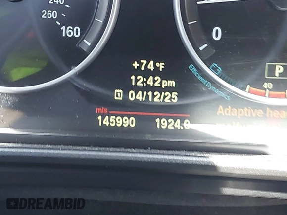 2013 BMW 5 Series 528i xDrive with VIN WBAXH5C52DD113388, listed as a IAAI auction lot 41997250 with 145,990 mi miles and . Bid and sale history available at carsss.com. Image 16.