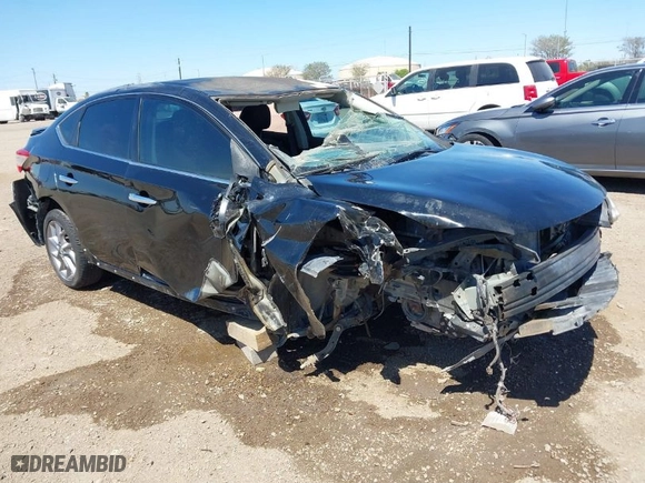 2014 Nissan Sentra SV with VIN 3N1AB7AP5EY307036, listed as a IAAI auction lot 41766571 with 172,672 mi miles. Bid and sale history available at carsss.com. Image 6.
