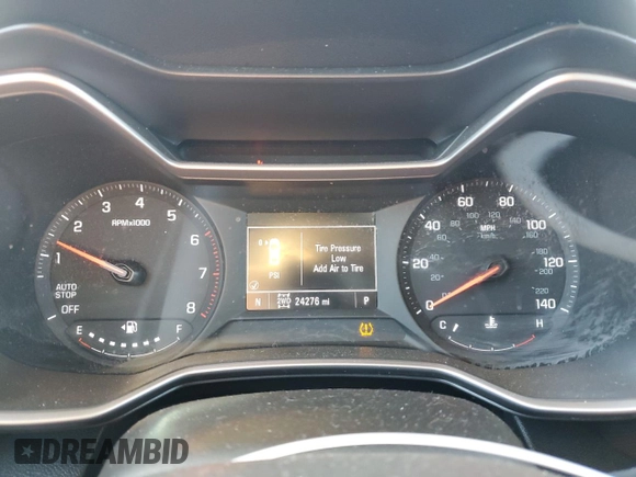 2022 Chevrolet TrailBlazer LS with VIN KL79MNSL6NB015191, listed as a Copart auction lot 81223134 with 24,276 mi miles and Salvage Title. Bid and sale history available at carsss.com. Image 9.