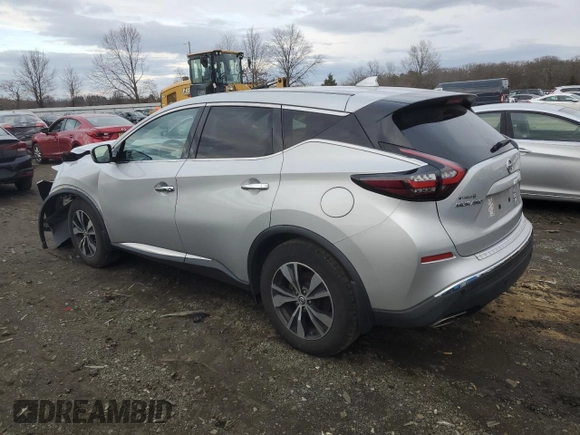 2020 Nissan Murano S with VIN 5N1AZ2AS2LN163659, listed as a Copart auction lot 86997864 with 70,631 mi miles and Salvage Title. Bid and sale history available at DreamBid. Image 2.
