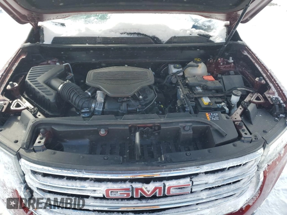 2021 GMC Acadia SLE with VIN 1GKKNKLS5MZ199328, listed as a Copart auction lot 44685295 with 34,622 mi miles and Salvage Title. Bid and sale history available at DreamBid. Image 12.