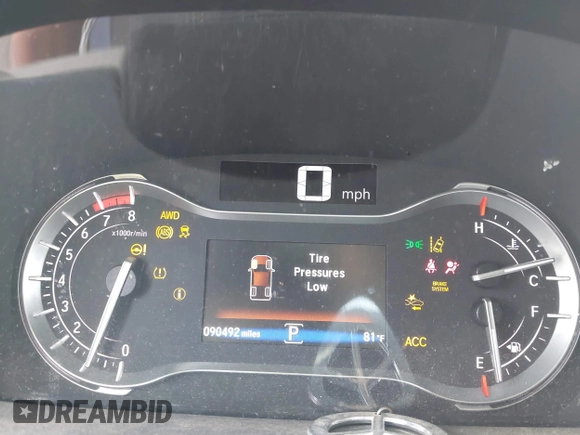 2019 Honda Ridgeline RTL-E with VIN 5FPYK3F76KB010613, listed as a IAAI auction lot 42079810 with 90,492 mi miles and . Bid and sale history available at DreamBid. Image 7.
