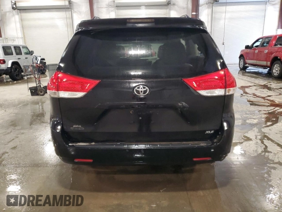 2014 Toyota Sienna XLE with VIN 5TDYK3DC3ES422884, listed as a Copart auction lot 44645715 with 126,679 mi miles and Salvage Title. Bid and sale history available at carsss.com. Image 6.