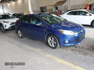2012 Ford Focus SE with VIN 1FAHP3F27CL258291, listed as a IAAI auction lot 41877449 with 108,264 mi miles. Bid and sale history available at carsss.com. Image 1.