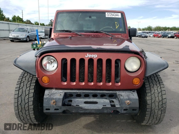 2007 Jeep Wrangler X with VIN 1J4FA241X7L134667, listed as a Copart auction lot 50966315 with 186,714 mi miles and Non Repairable. Bid and sale history available at carsss.com. Image 5.