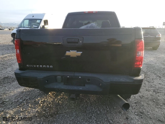 2007 Chevrolet Silverado 2500HD LT w/1LT with VIN 1GCHK23677F511222, listed as a Copart auction lot 42034065 with 87,357 mi miles and Salvage Title. Bid and sale history available at carsss.com. Image 6.