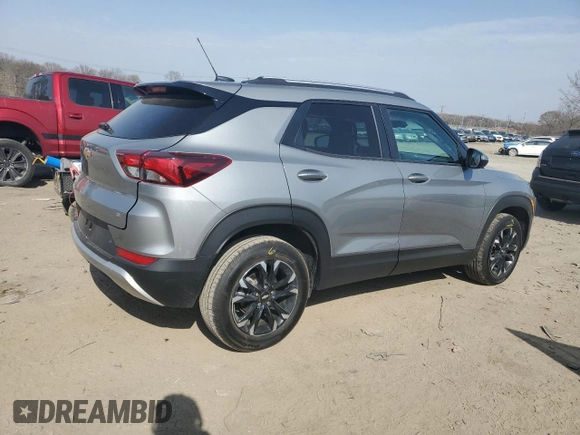 2023 Chevrolet TrailBlazer LT with VIN KL79MRSL5PB177050, listed as a Copart auction lot 49977245 with 35,995 mi miles and Salvage Title. Bid and sale history available at DreamBid. Image 3.