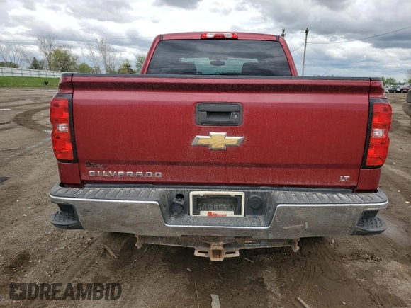 2018 Chevrolet Silverado 1500 LT with VIN 3GCUKREH2JG426218, listed as a Copart auction lot 52334134 with 181,717 mi miles and Clean Title. Bid and sale history available at carsss.com. Image 6.