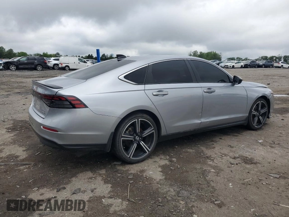 2023 Honda Accord Sport с VIN 1HGCY2F55PA037510, выставлен на аукционе Copart как лот 57072055 с пробегом 42 739 миль миль и Списание • Salvage title. История ставок и продаж доступна на DreamBid. Изображение 3.