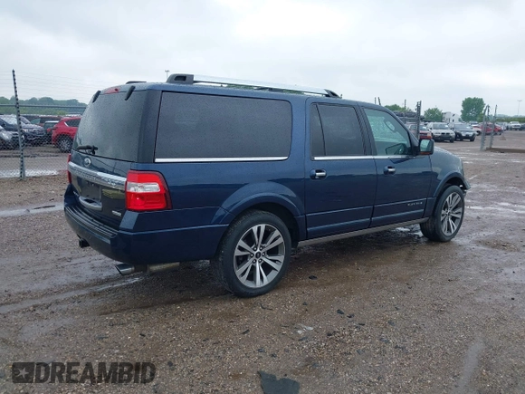 2015 Ford Expedition Max Platinum with VIN 1FMJK1MT7FEF36847, listed as a IAAI auction lot 42366852 with 153,552 mi miles and . Bid and sale history available at DreamBid. Image 4.