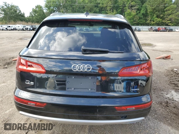 2020 Audi Q5 Premium with VIN WA1ANAFY1L2086012, listed as a Copart auction lot 64361805 with Not provided miles and Salvage title. Bid and sale history available at DreamBid. Image 6.